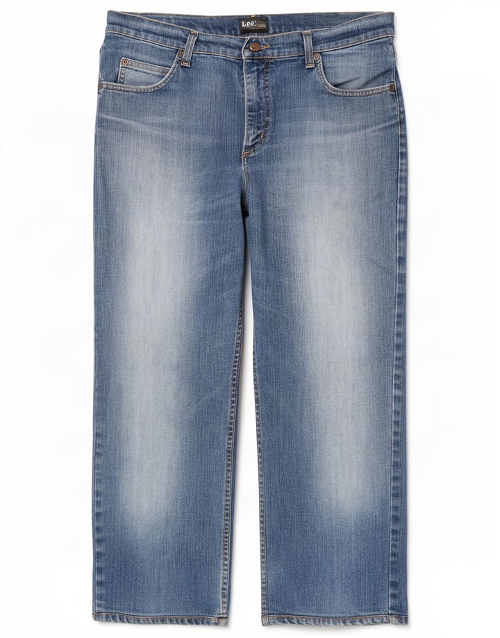 Jeans dritti da uomo Lee W32 L27 Blu