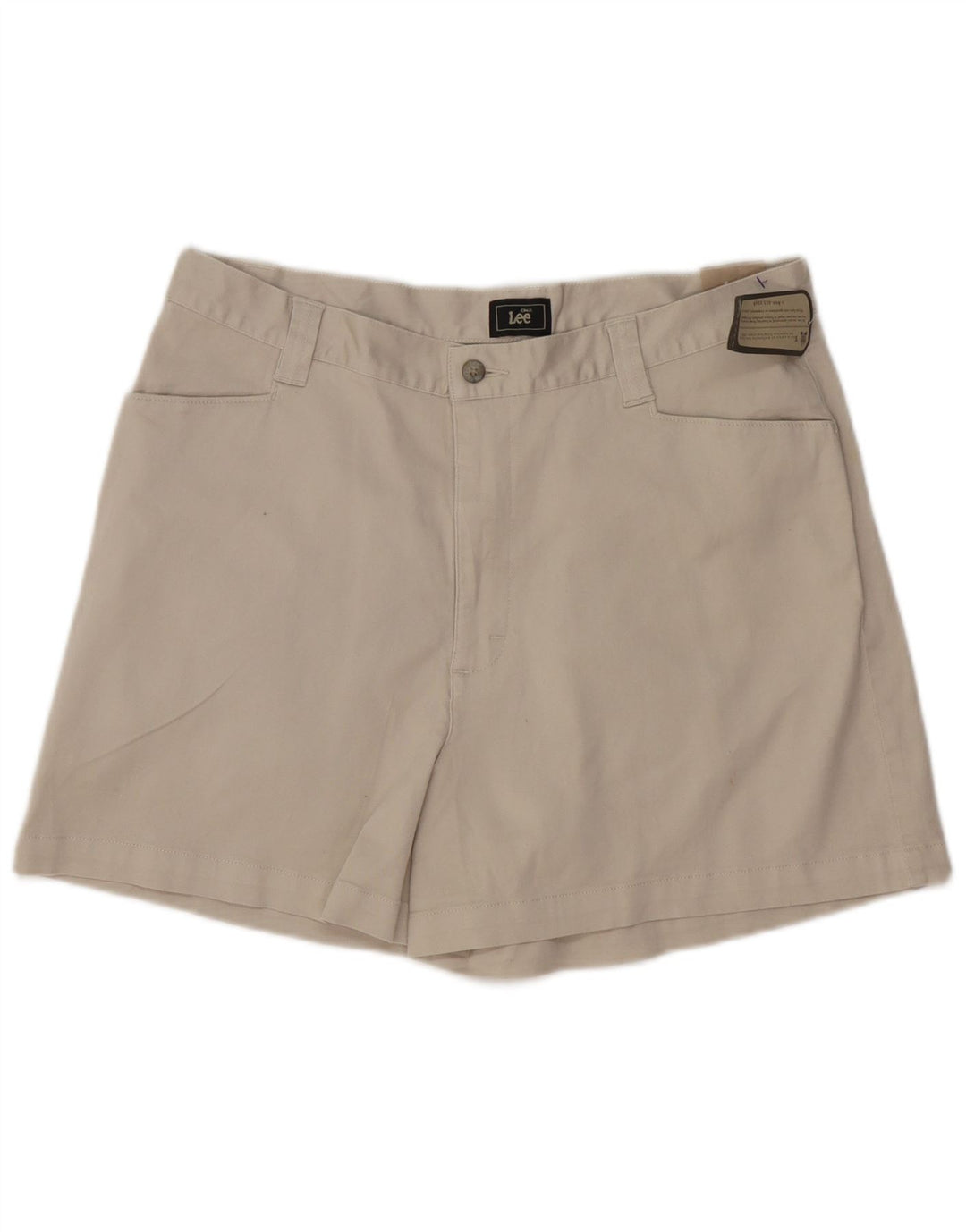 Pantaloncini casual da donna LEE US 16 2XL W34 Cotone grigio