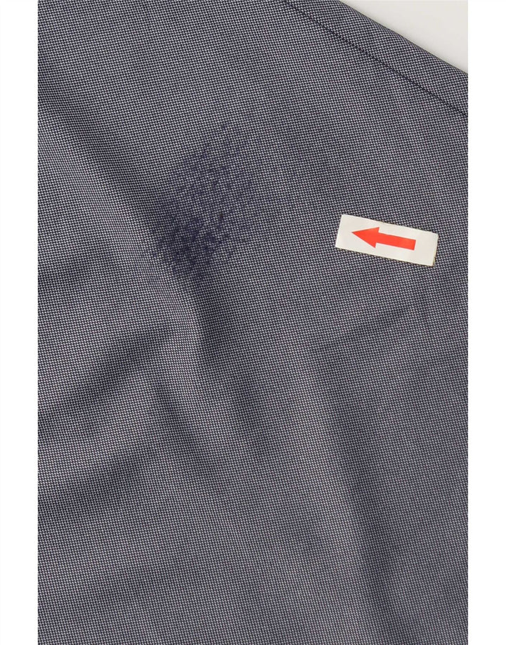 Camicia Hugo Boss Performance Slim Fit da uomo taglia 43 17 XL blu navy in poliammide