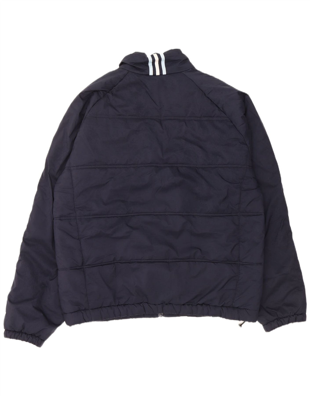 Giacca imbottita da uomo Adidas UK 42 XL poliestere blu navy