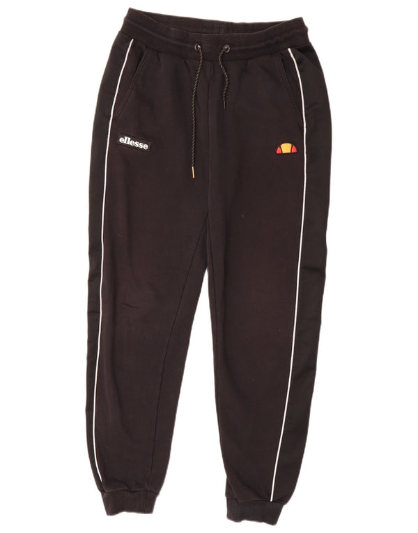 Pantaloni da tuta da donna Ellesse Joggers UK 8 Small Cotone nero