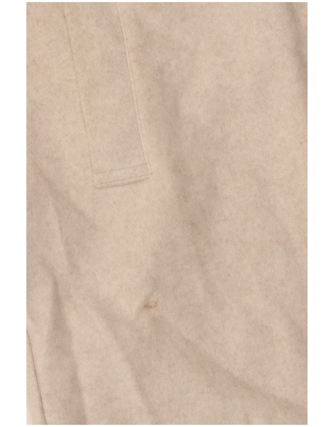 Cappotto con cappuccio da donna Zara UK 12 Poliestere beige medio