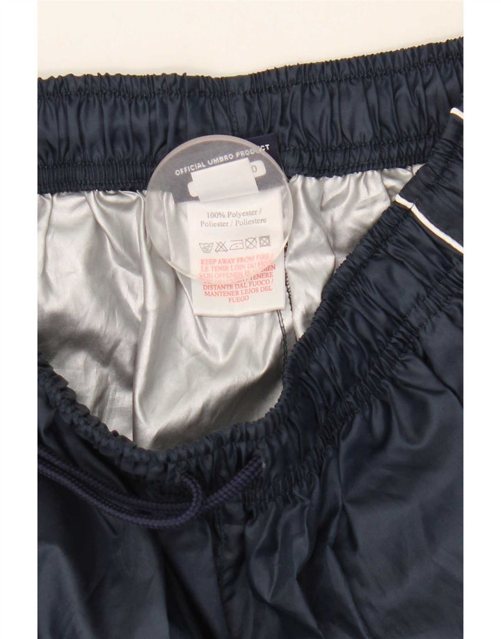 Pantaloni da tuta da uomo Umbro Small in poliestere blu navy