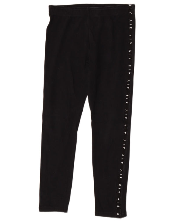 Leggings grafici Nike per ragazze 13-14 anni XL cotone nero