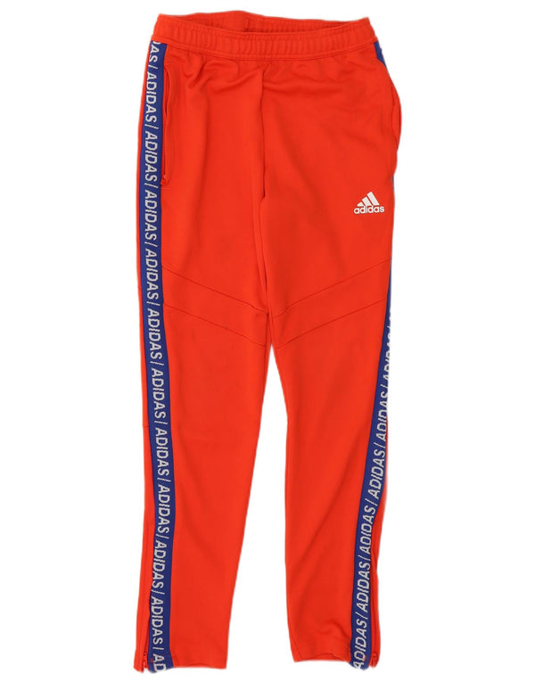 Adidas Womens Graphic Tracksuit Trousers XS Orange