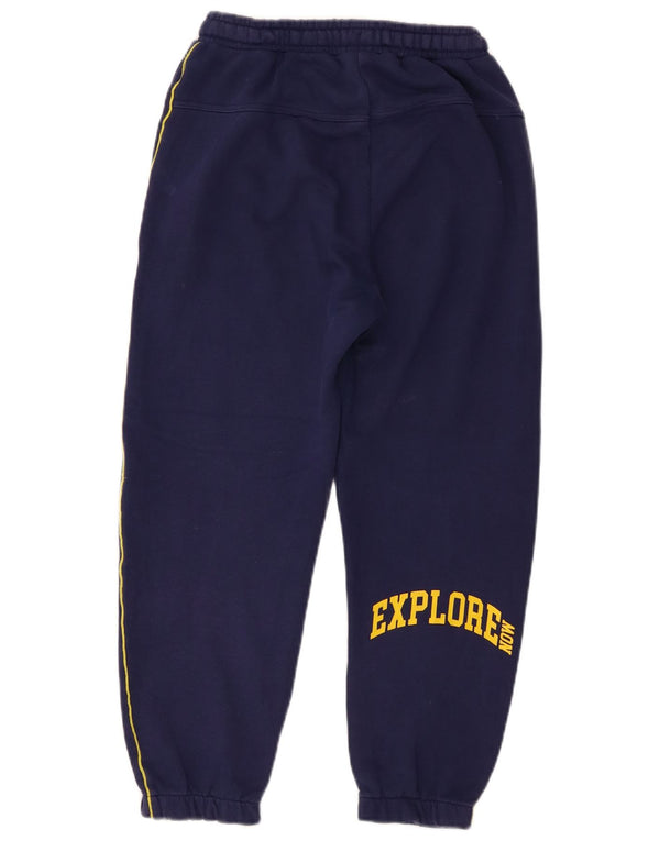 Pantaloni da tuta con grafica Zara da ragazzo, pantaloni da jogging, 11-12 anni, a righe blu navy