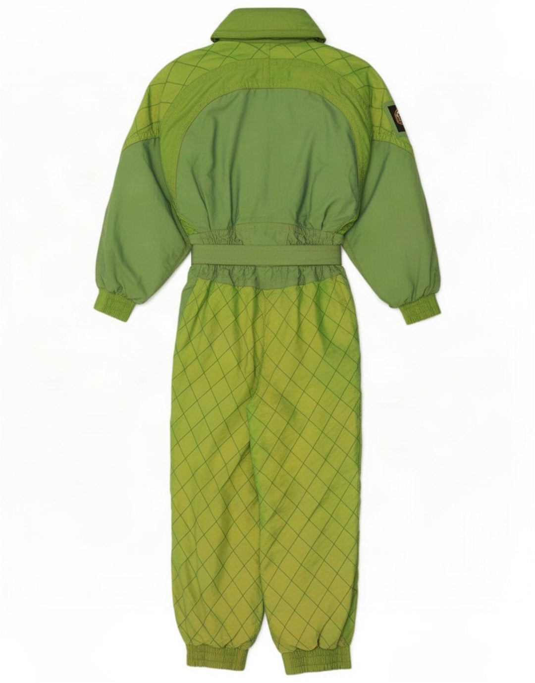 Tuta da sci da donna Emmegi EU 36 Small Verde Colourblock Poliammide