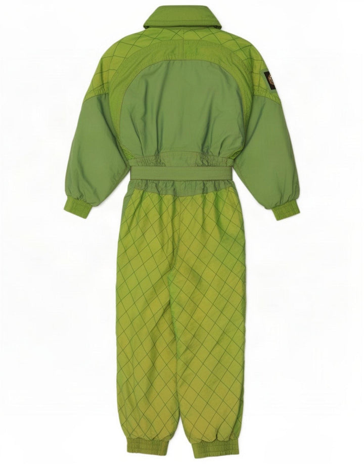Tuta da sci da donna Emmegi EU 36 Small Verde Colourblock Poliammide