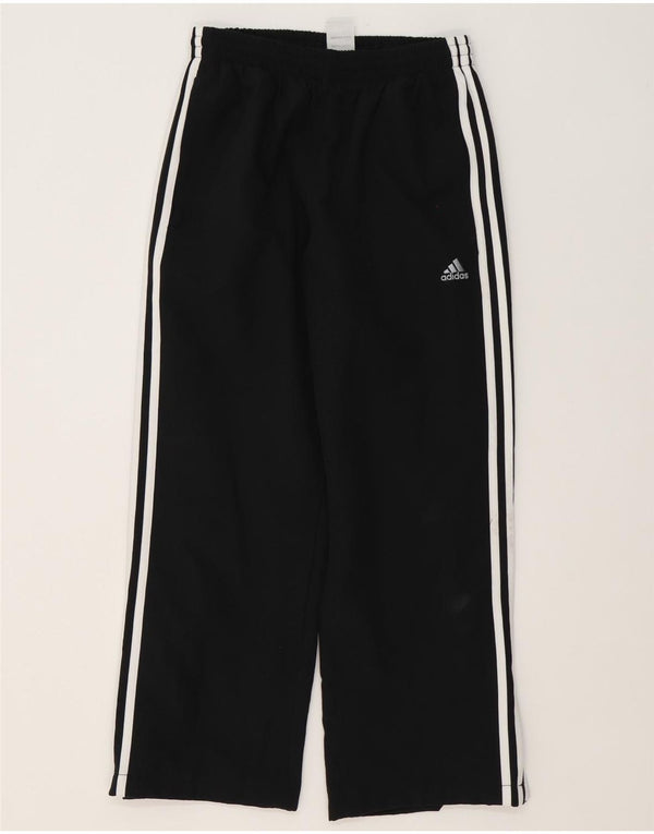Pantaloni della tuta Adidas Climalite da ragazza 15-16 anni in poliestere nero