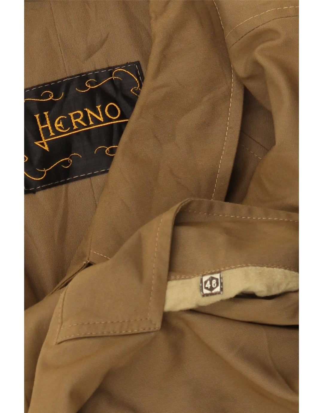 Cappotto Herno Uomo IT 48 Beige Medio