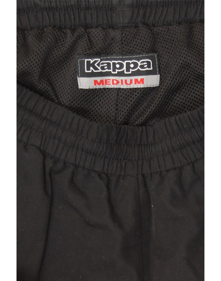 Pantaloni Tuta Uomo Kappa Medio Nero Poliestere