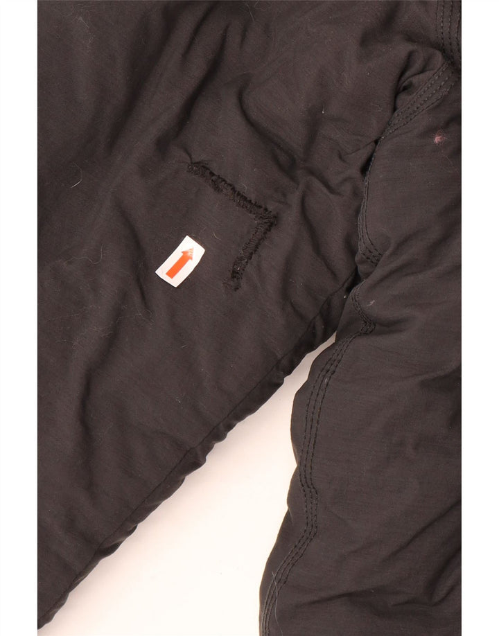Giacca imbottita con cappuccio da uomo Vans UK 40 Large in nylon grigio