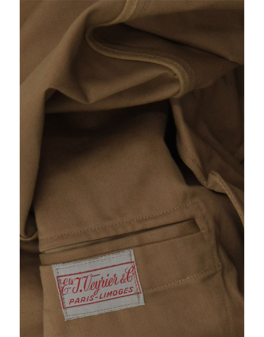 Giacca militare vintage da uomo IT 44 XS Beige