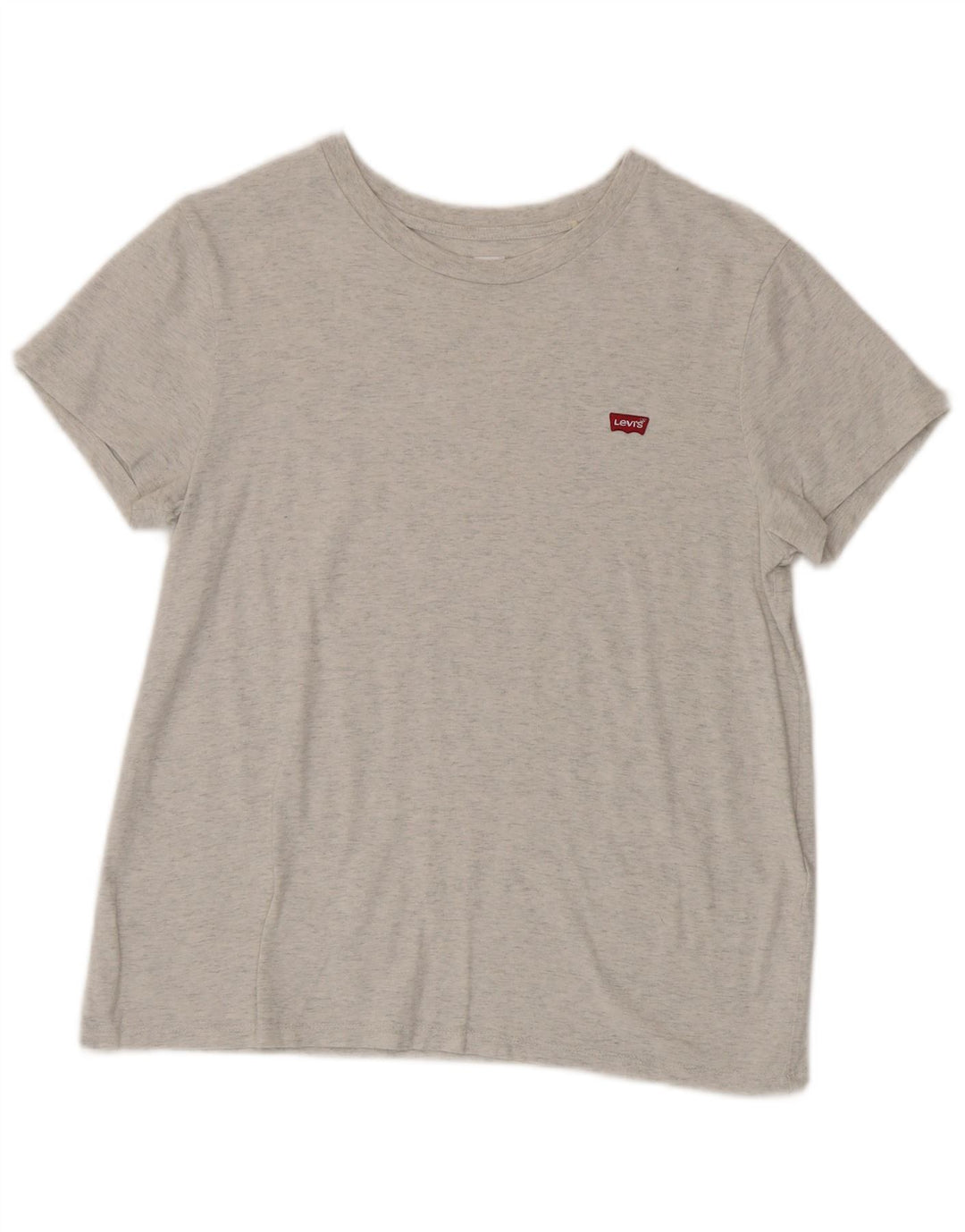T-shirt da donna Levi's Top UK 12 Cotone screziato grigio medio