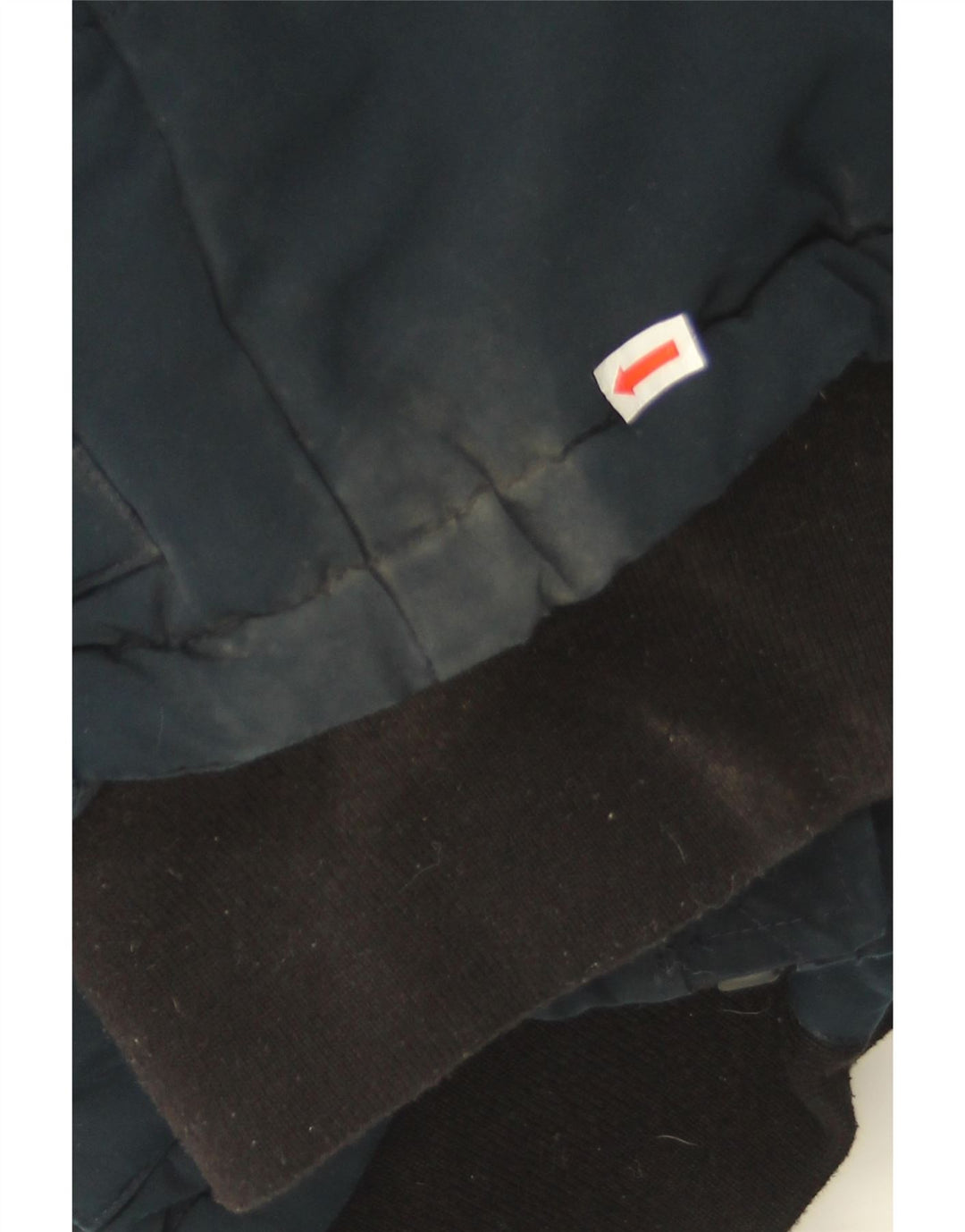 Giacca imbottita con cappuccio oversize da donna Superdry UK 8 Small Blu Navy