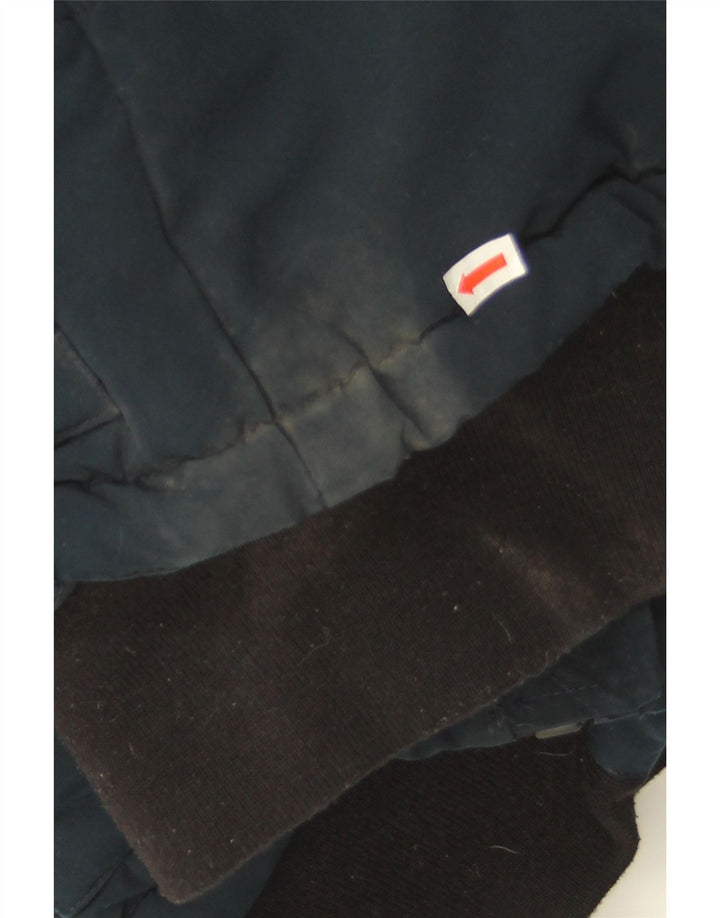 Giacca imbottita con cappuccio oversize da donna Superdry UK 8 Small Blu Navy