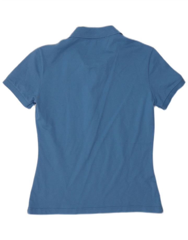 Polo da donna Lacoste taglia 40 in cotone blu medio