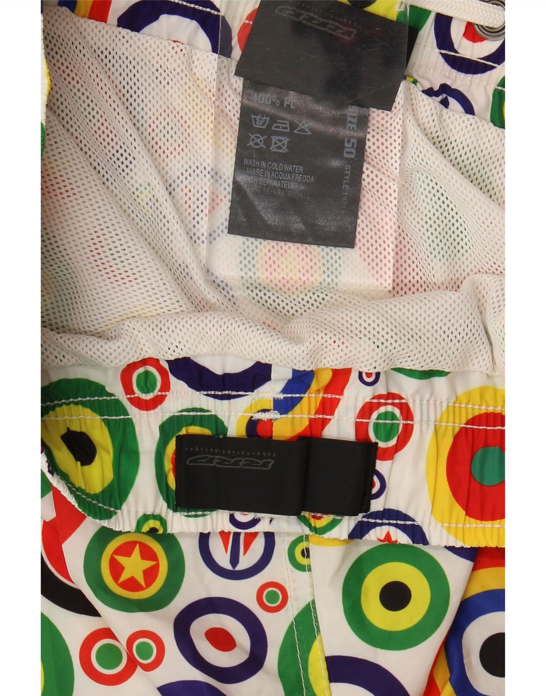 Roberto Ricci disegna pantaloncini da bagno da uomo IT 50 grandi multicolore