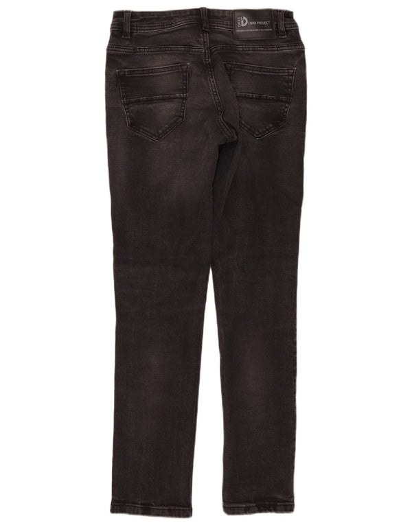 Jeans slim da uomo Dack's IT 44 XS W30 L30 Cotone grigio