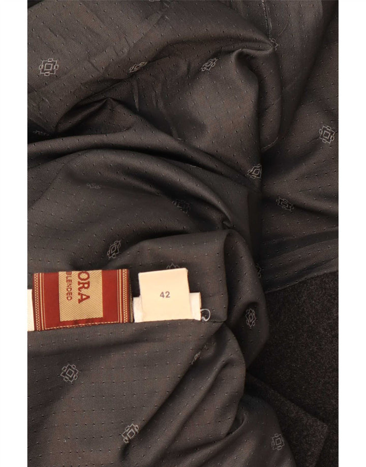 Giacca blazer oversize a 4 bottoni da donna Penny Black IT 42 Lana grigio medio