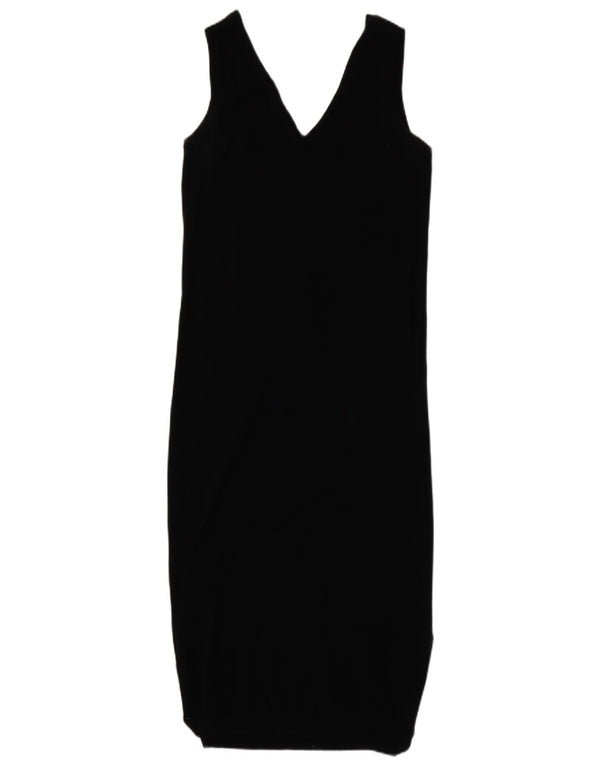 Abito aderente senza maniche da donna Superdry UK 10 Small Nero