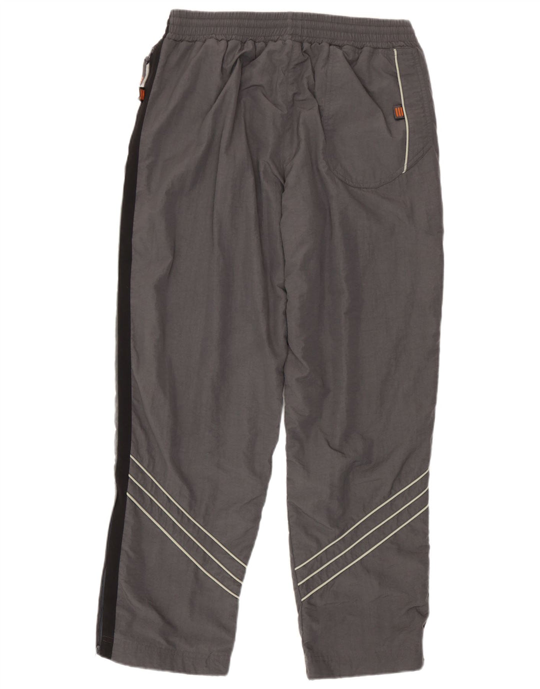Pantaloni da tuta da uomo Adidas UK 40/42 Poliammide color block grigio medio