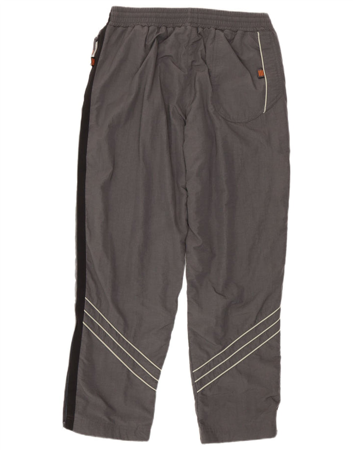 Pantaloni da tuta da uomo Adidas UK 40/42 Poliammide color block grigio medio