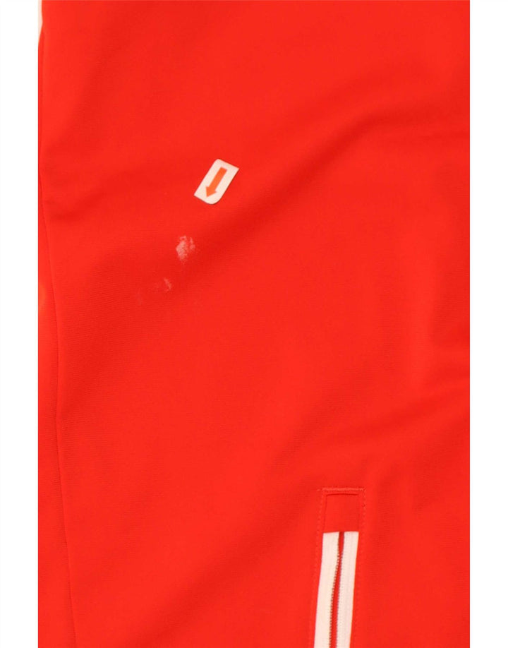 Giacca da tuta da uomo Puma 2XL Poliestere color block rosso
