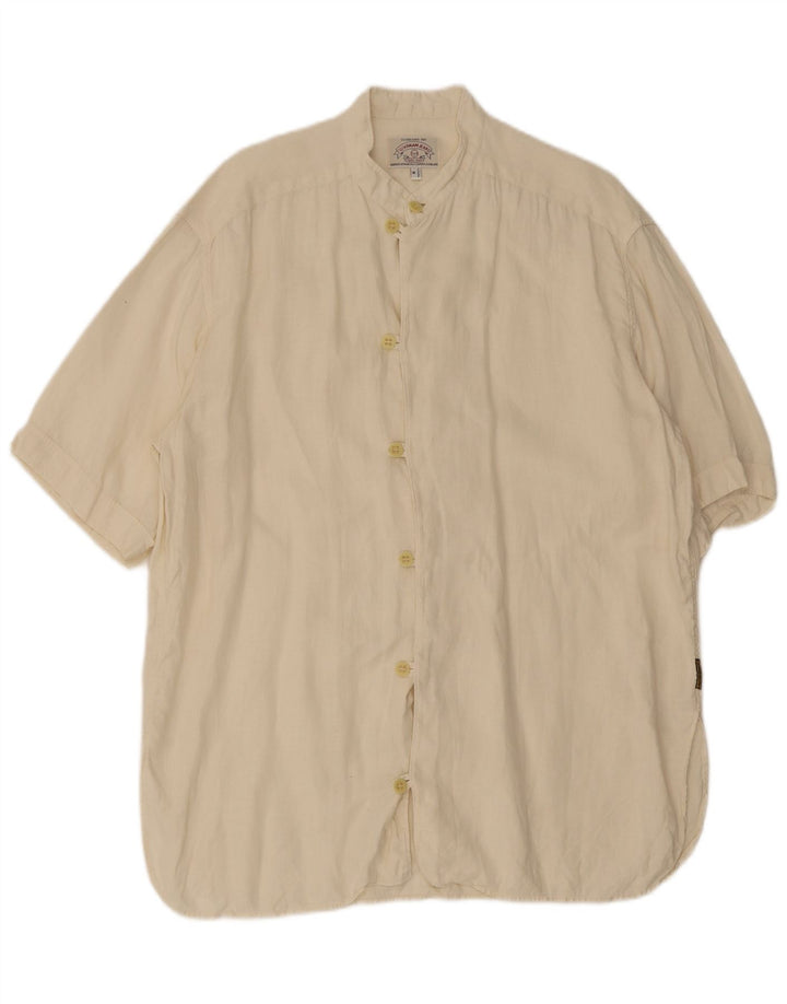 Camicia a maniche corte da uomo Armani Jeans Beige medio