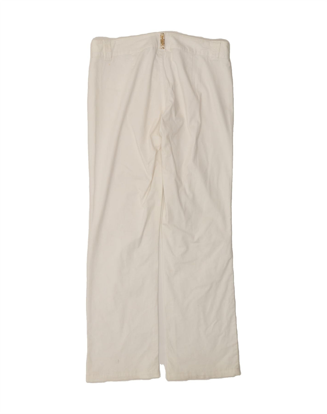 ROCCOBAROCCO Womens 2 Button 2 Piece Suit IT 46 Large W34 L30 White Cotton Vintage Roccobarocco and Second-Hand Roccobarocco from Messina Hembry 