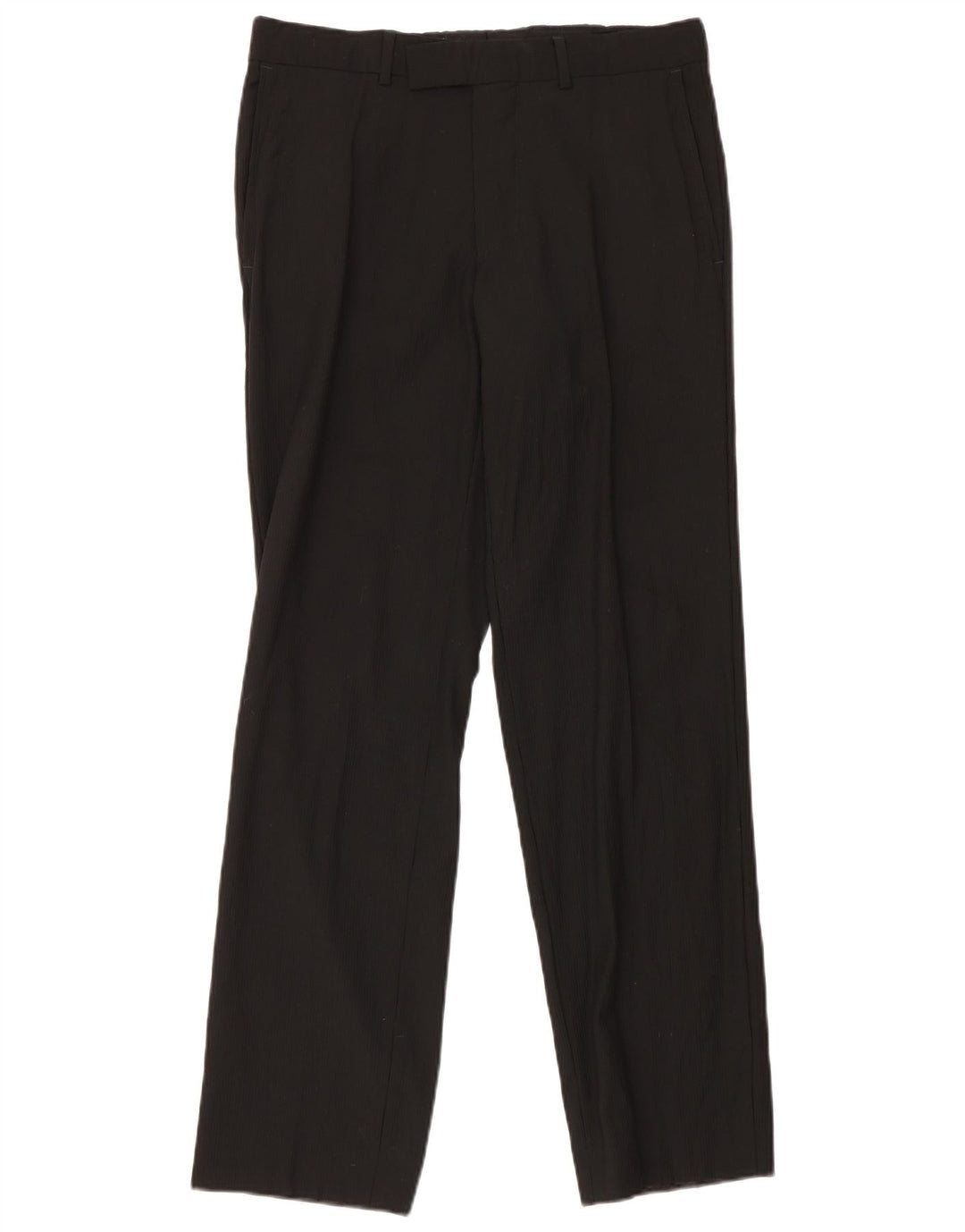 Pantaloni da abito dritti da uomo Hugo Boss IT 48 medio W32 L32 neri