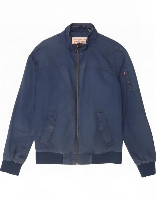 Giacca bomber da uomo Levi's UK 38 cotone blu navy medio