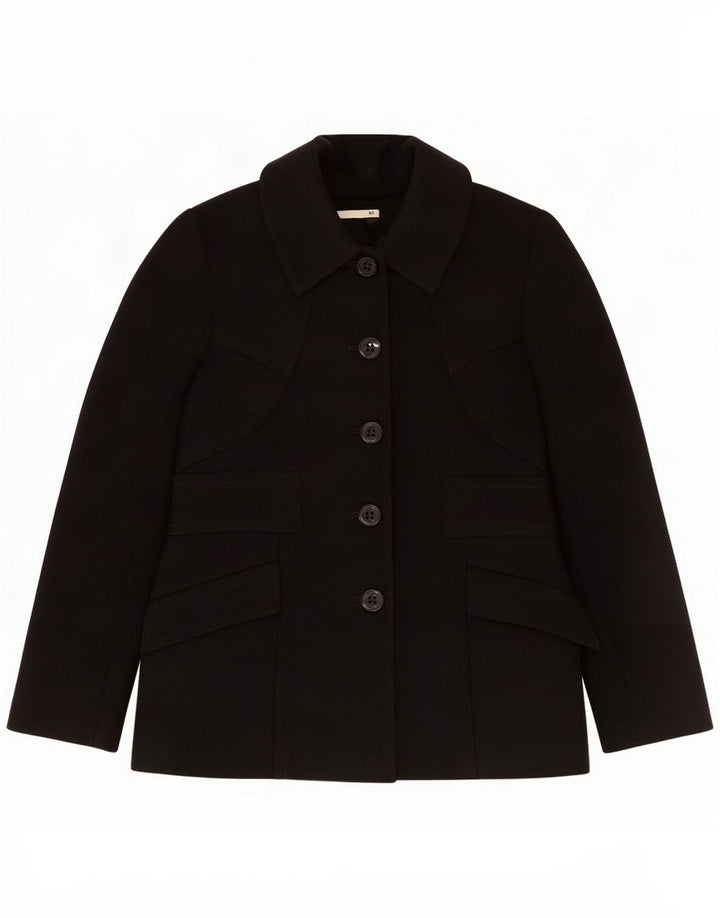 Reiss Giacca blazer da donna a 5 bottoni UK 8 Small Nero Poliestere