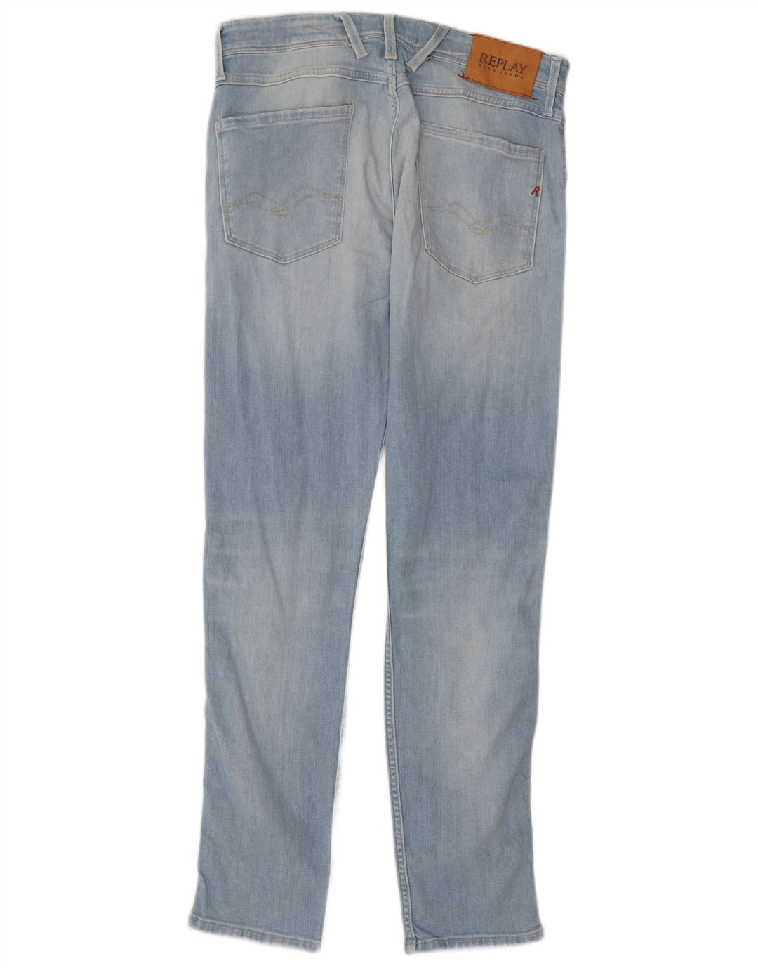 REPLAY Jeans slim da uomo W32 L32 cotone blu