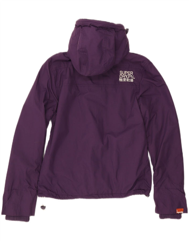 Giacca a vento da donna Superdry The Windcheater UK 14 viola medio