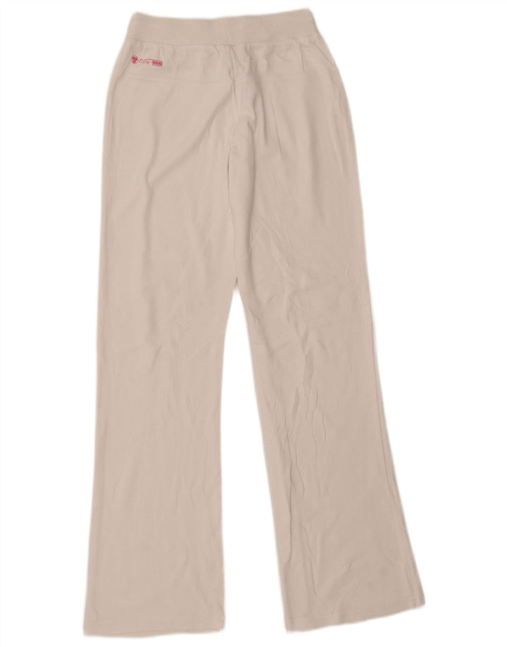 Pantaloni da tuta da donna Brugi UK 10 piccoli in cotone bianco