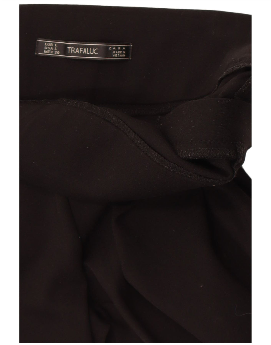 Leggings Trafaluc da donna Zara UK 14 grandi neri