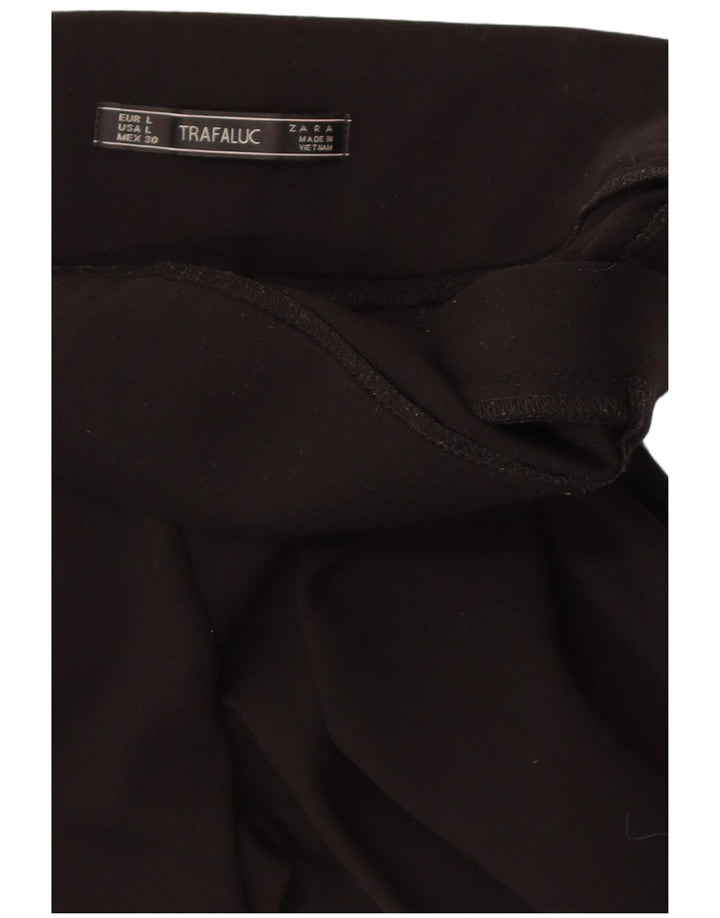 Leggings Trafaluc da donna Zara UK 14 grandi neri