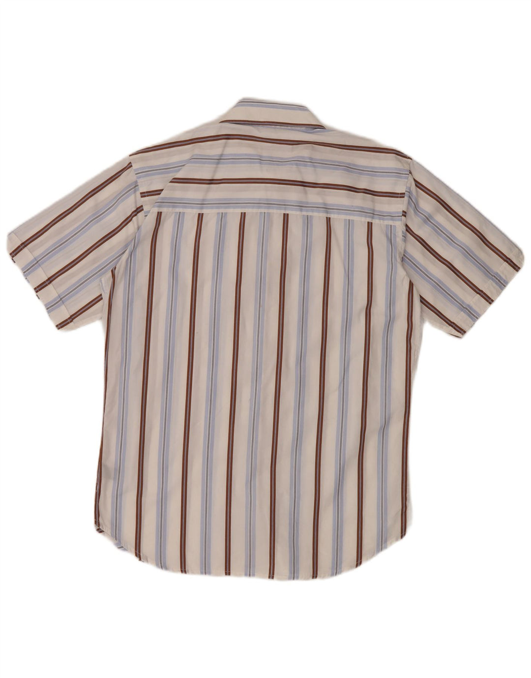 PIERRE CARDIN Camicia a maniche corte da uomo a righe medie multicolore