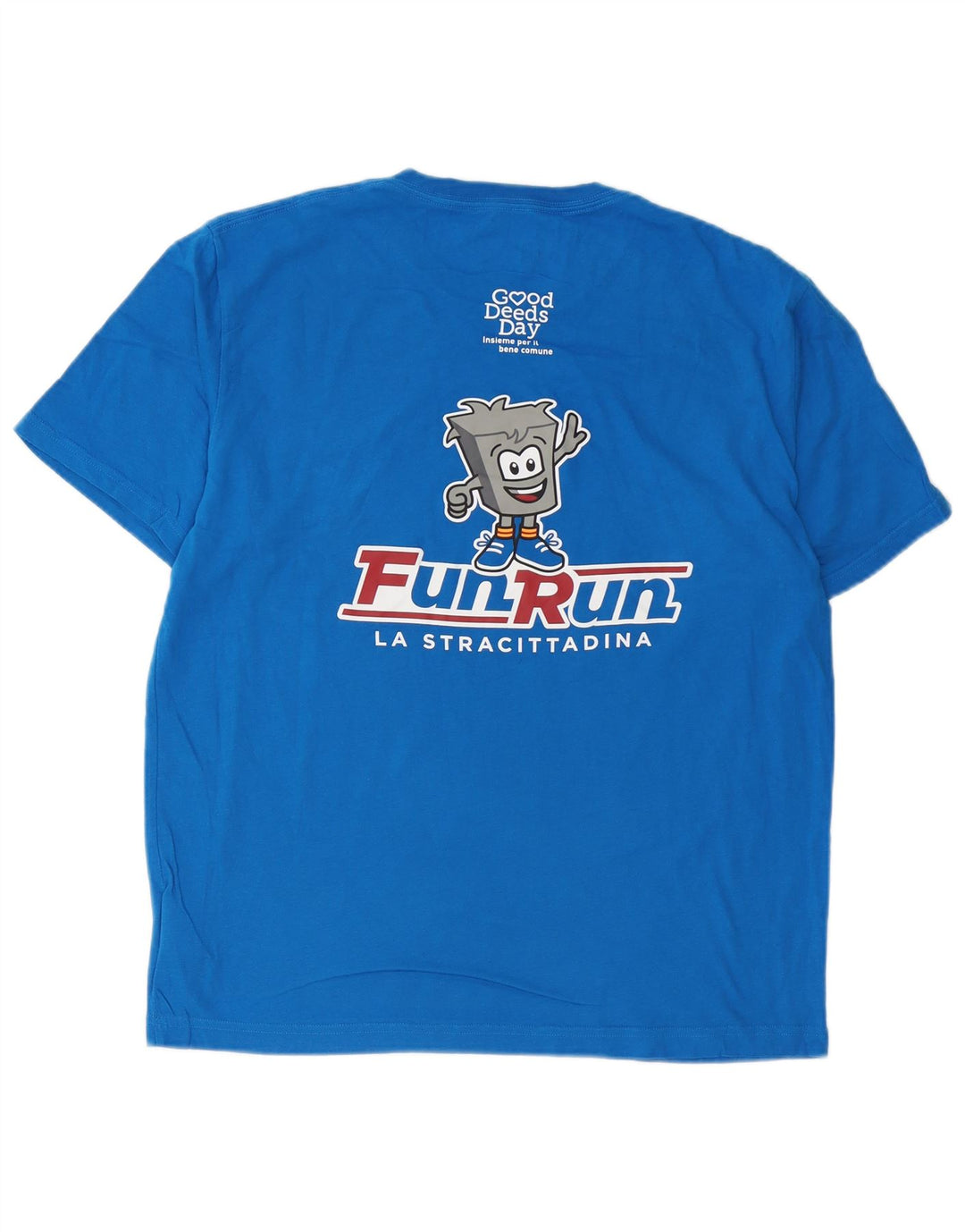 Maglietta grafica da uomo NEW BALANCE Top in cotone blu medio