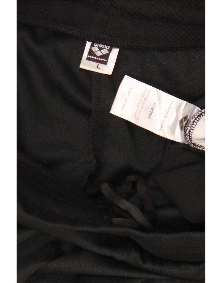 Arena Pantaloni da tuta da uomo Joggers Large Nero Colourblock Poliestere