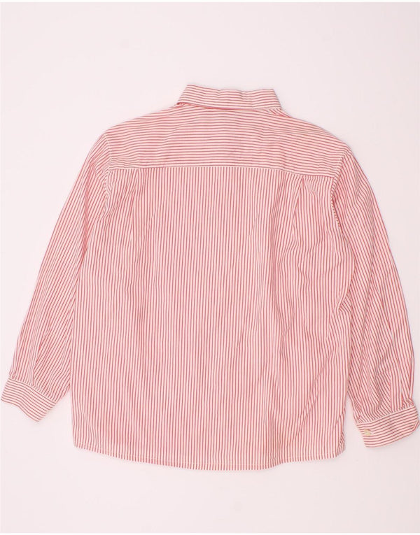 Camicia Trussardi Neonato 7-8 Anni Cotone Gessato Rosa