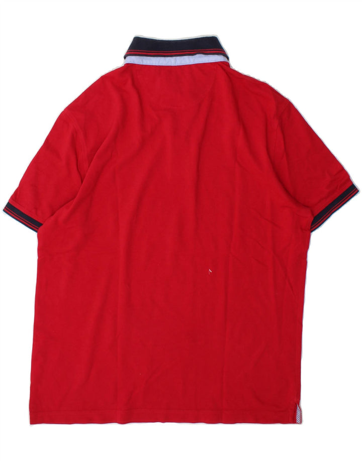 BUGATTI Mens Polo Shirt Medium Red Vintage Bugatti and Second-Hand Bugatti from Messina Hembry 