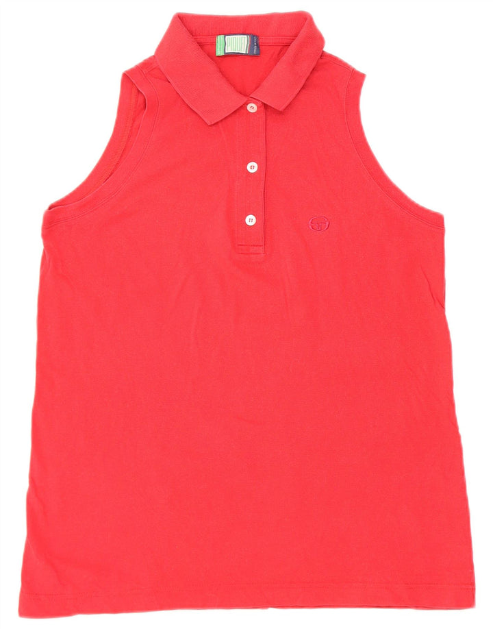 Polo Senza Maniche Donna Sergio Tacchini IT 44 Rosso Medio