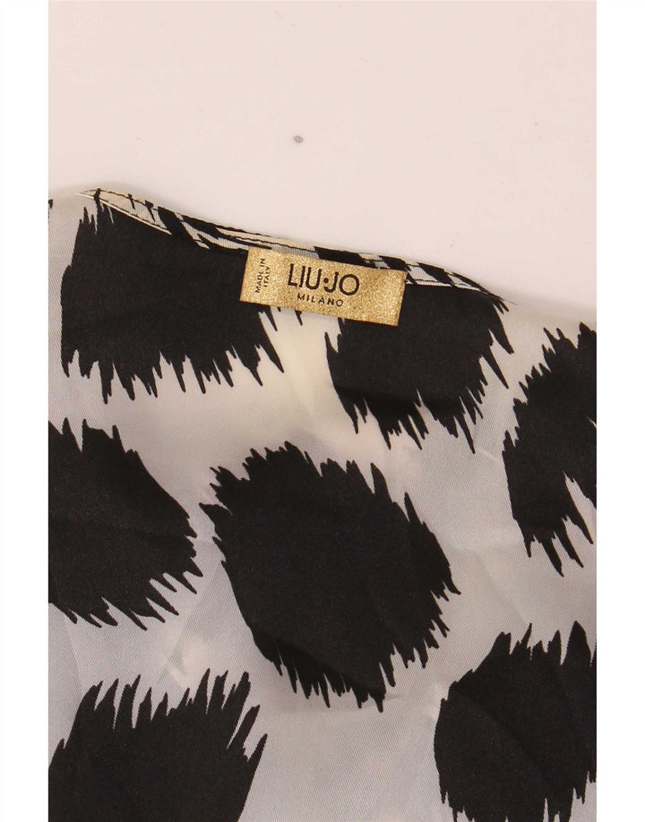 Camicetta a maniche lunghe da donna Liu Jo Top UK 14 Medio Nero Floreale