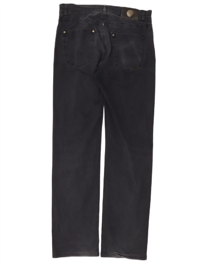 Jeans Straight Uomo Trussardi W32 L32 Blu Navy Cotone