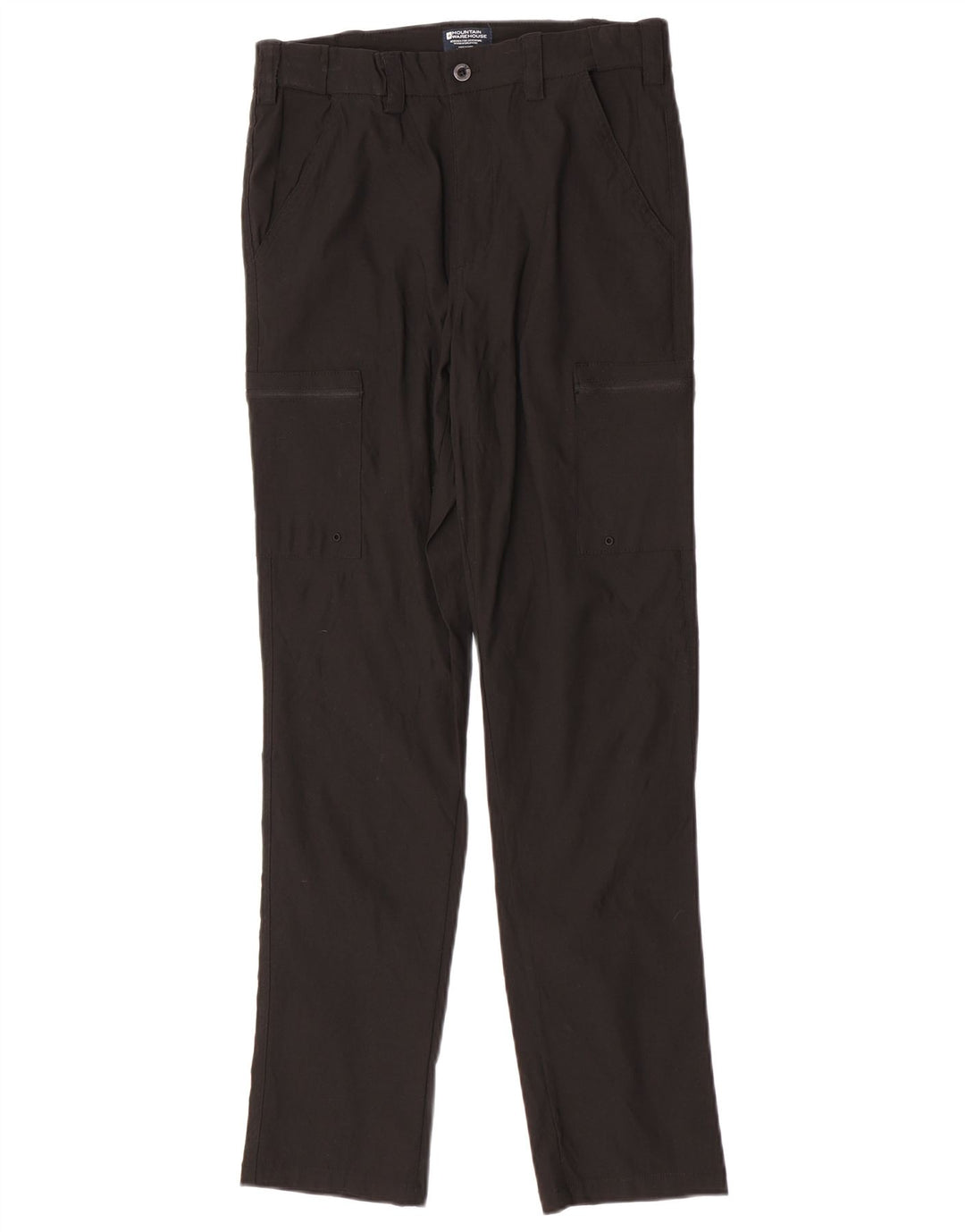 Pantaloni cargo slim da uomo Mountain Warehouse W30 L30 nylon nero