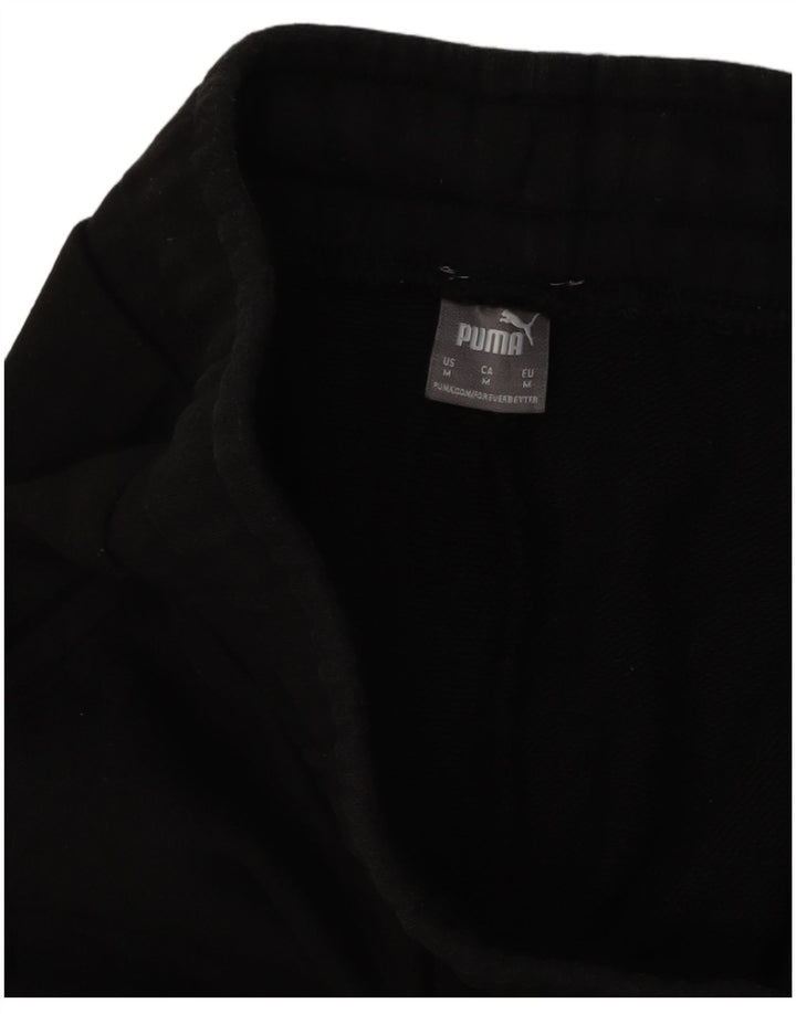 Pantaloni da tuta con grafica PUMA da donna Joggers UK 14 Medium Nero