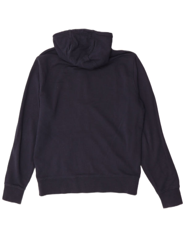 Maglione con cappuccio e zip vestibilità regolare con cappuccio Tommy Hilfiger da uomo grande blu navy