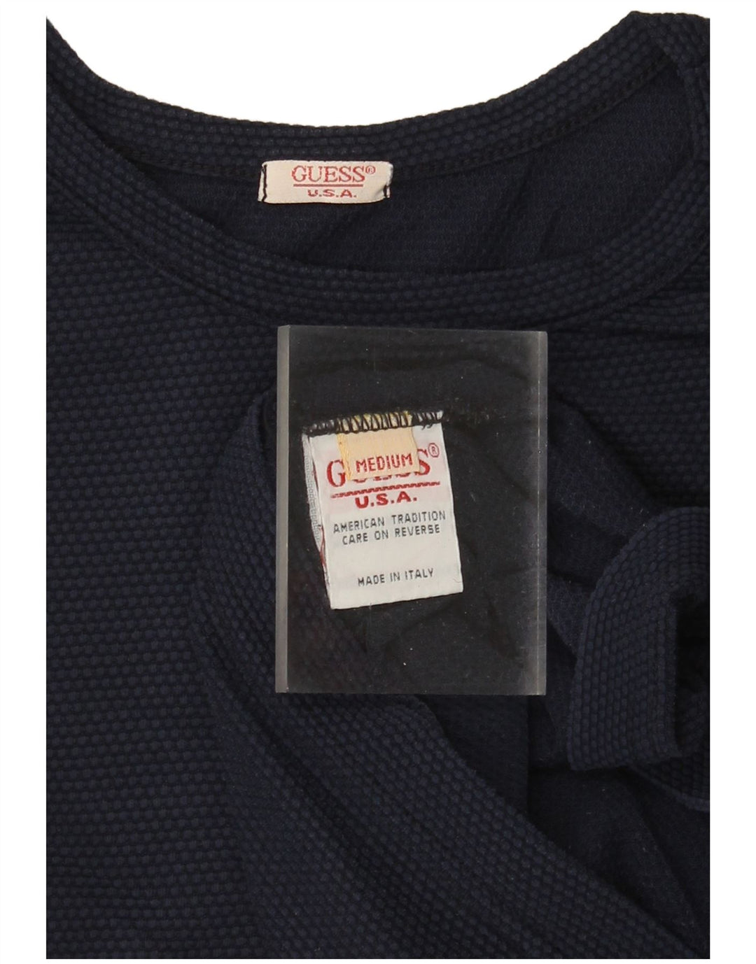 T-shirt GUESS da donna Top UK 12 medio blu navy
